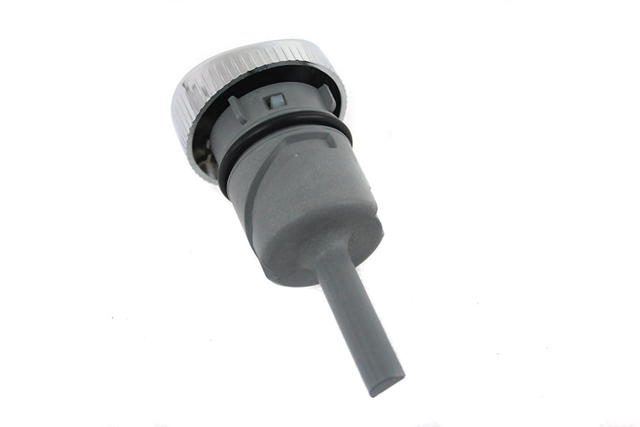 Oil Tank Dipstick Cap Assembly Chrome