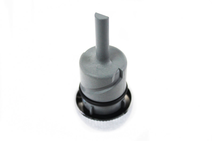 Oil Tank Dipstick Cap Assembly Chrome