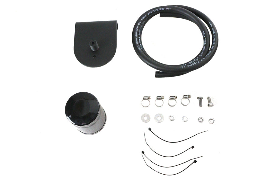 Pura Flow Oil Filter Kit Black