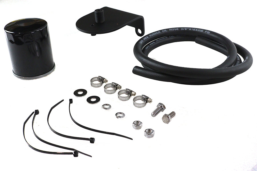 Pura Flow Oil Filter Kit Black