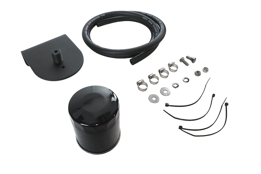 Pura Flow Oil Filter Kit Black