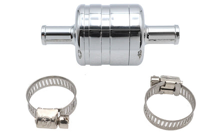 Crankcase Breather Vent Canister Chrome