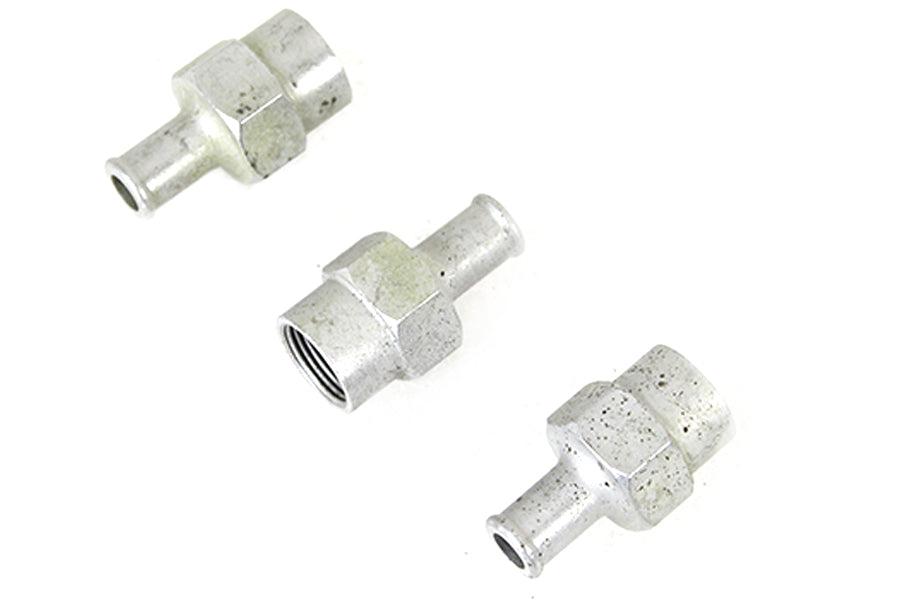 WR Hex Barb Oil Line Fitting Set Zinc Plated