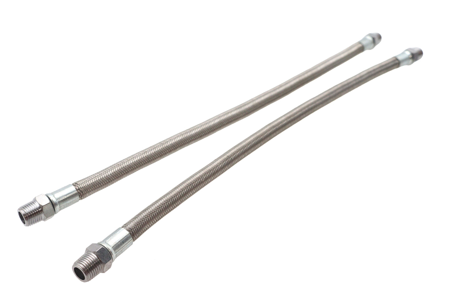 Braided Overhead Rocker Arm Oil Line Extended Length
