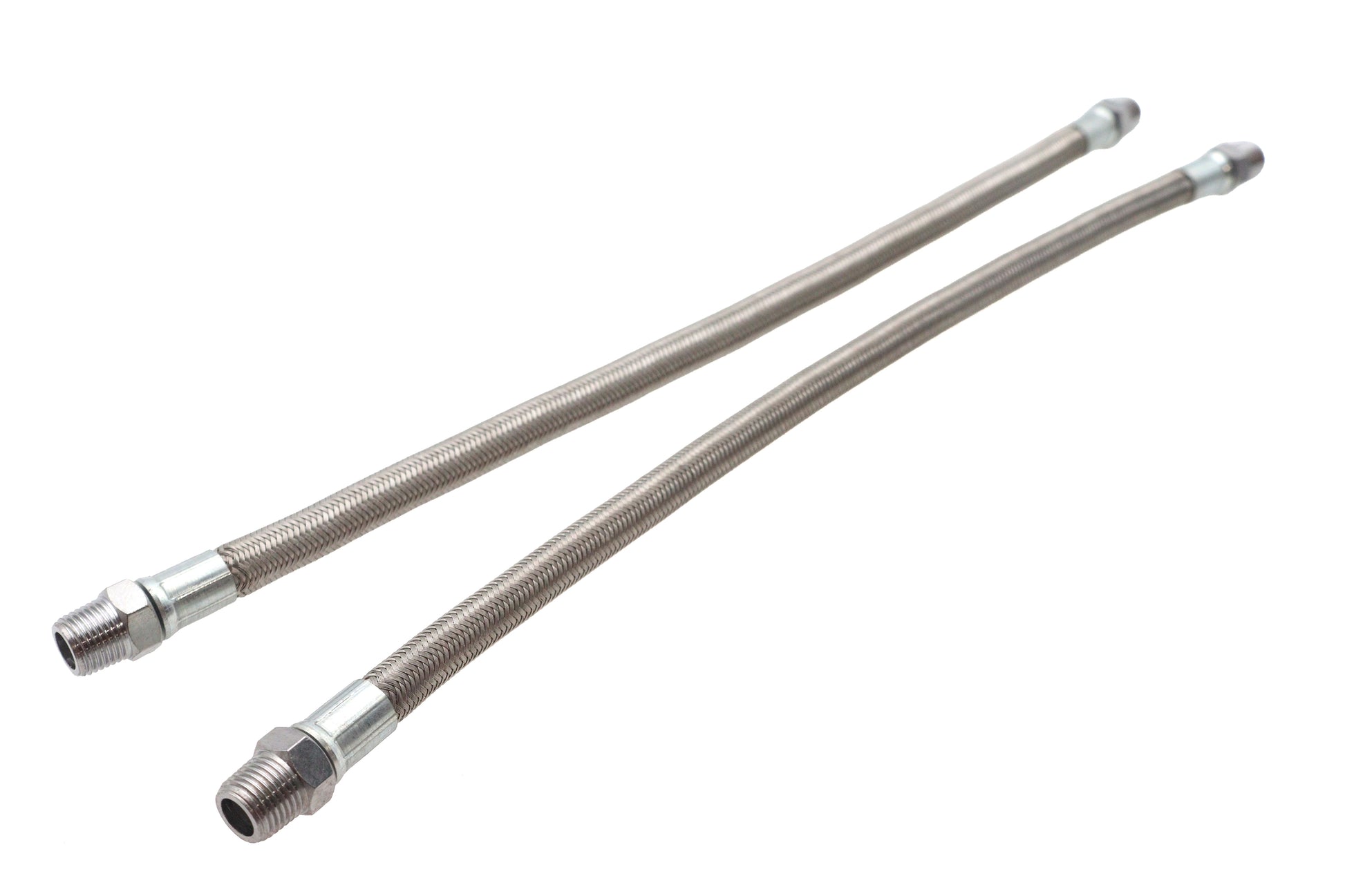 Braided Overhead Rocker Arm Oil Line Extended Length