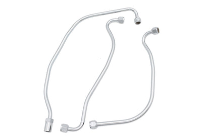 Chrome Oil Line Set