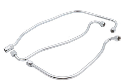 Chrome Oil Line Set