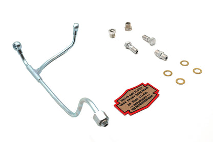 Knucklehead Banjo Oil Line Kit Zicad Plated
