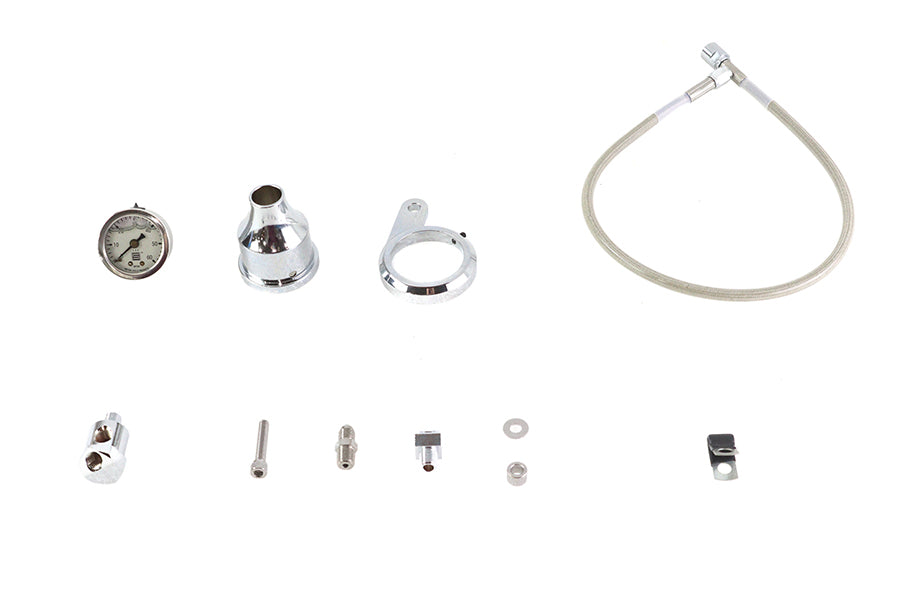 Rocker Box Oil Pressure Gauge Kit