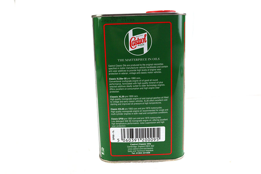 Castrol Classic Premium SAE 50W Oil