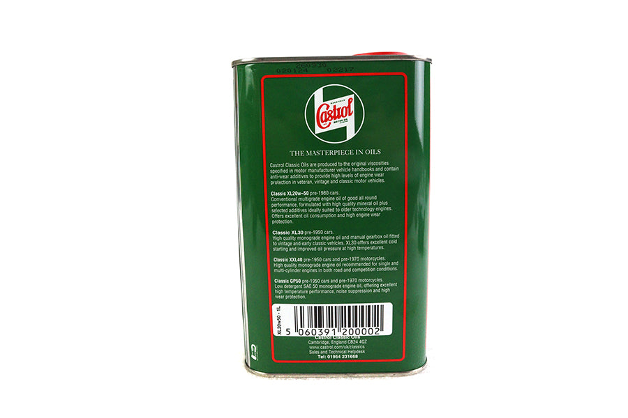 Castrol Classic Preimum XL 20W-50 Oil