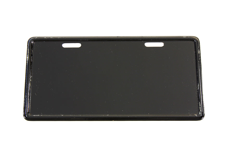License Plate Frame Backing Plate Black