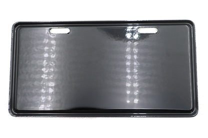 License Plate Frame Backing Plate Black