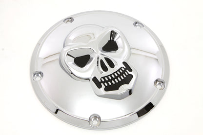 Skull Derby Cover Chrome