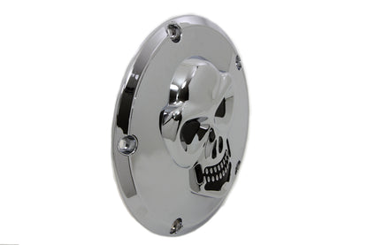 Skull Derby Cover Chrome