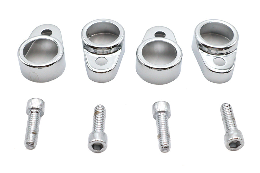Tappet Block Cover Set Chrome