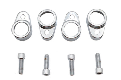Tappet Block Cover Set Chrome