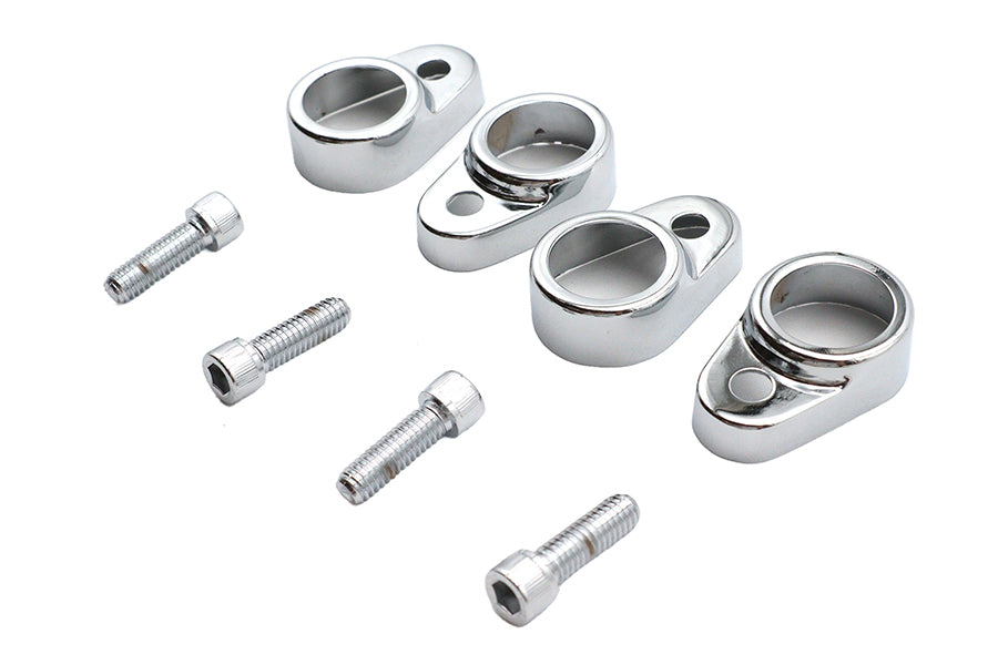 Tappet Block Cover Set Chrome