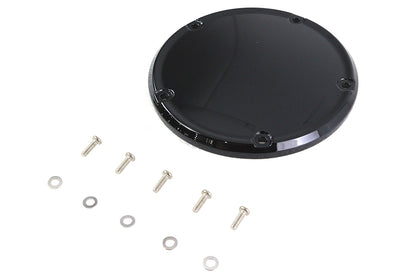 Gloss Black 5 Hole Domed Derby Cover