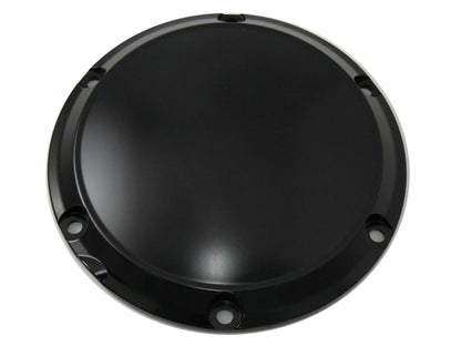 Black 6-Hole Smooth Derby Cover