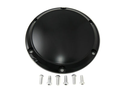 Black 6-Hole Smooth Derby Cover