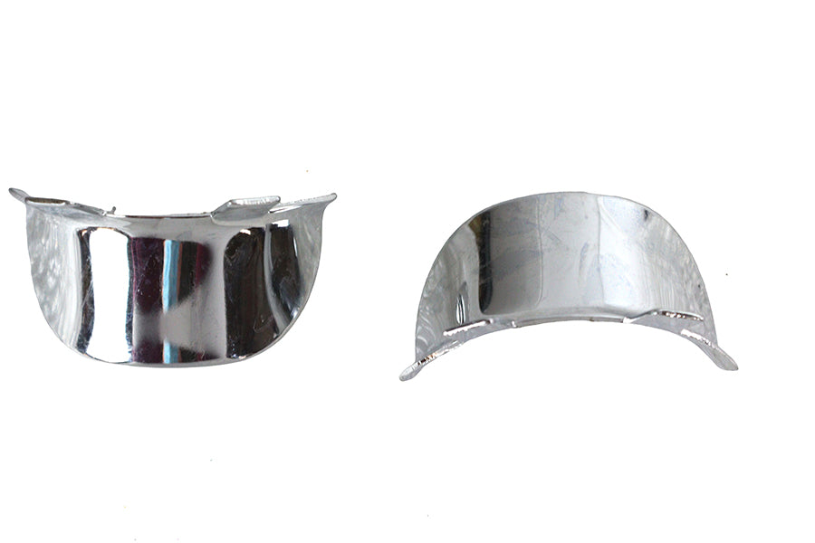 Chrome Bar Bullet Visor