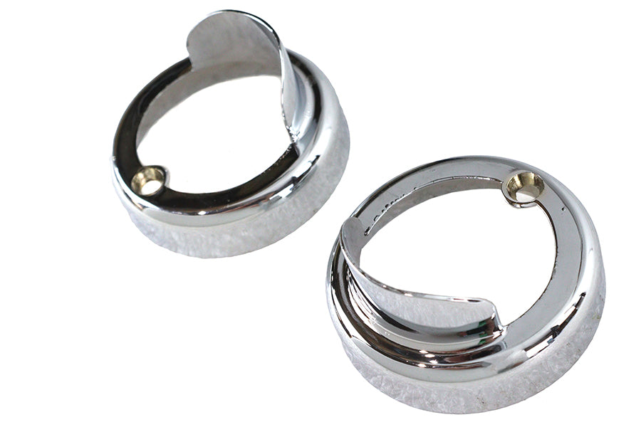 Chrome Bullet Marker Lamp Visor