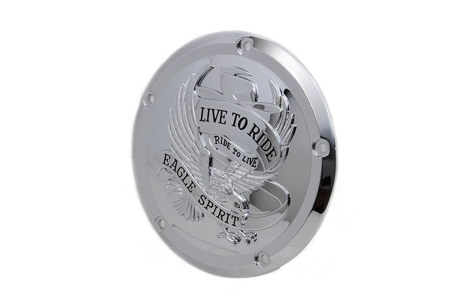 Eagle Spirit Derby Cover Chrome
