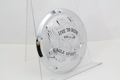 Eagle Spirit Derby Cover Chrome