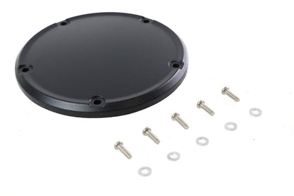 M8 Wrinkle Black 5-Hole Smooth Derby Cover