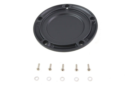 M8 Wrinkle Black 5-Hole Smooth Derby Cover