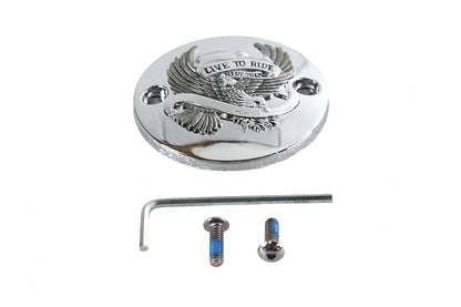 M8 Ignition System Cover Eagle Chrome