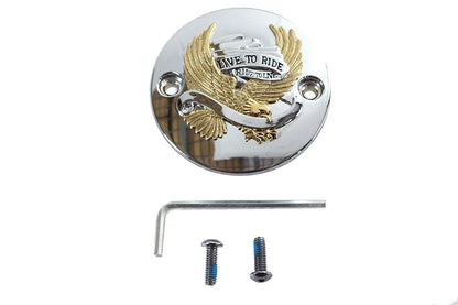 M8 Ignition System Cover Eagle Gold