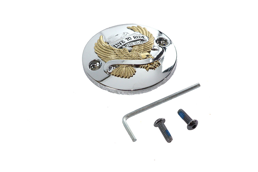 M8 Ignition System Cover Eagle Gold