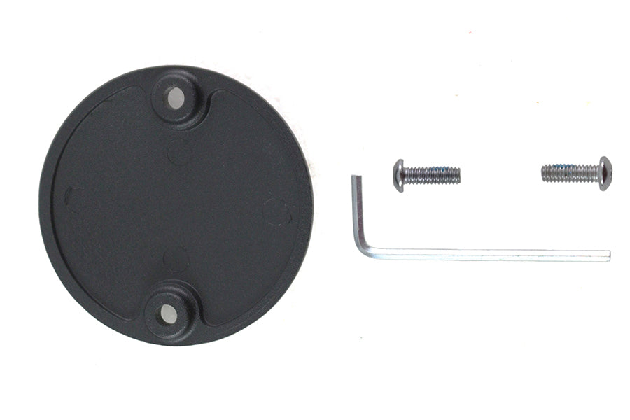 M8 Ignition System Cover Smooth Wrinkle Black