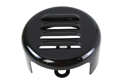 Black Louvered Horn Cover
