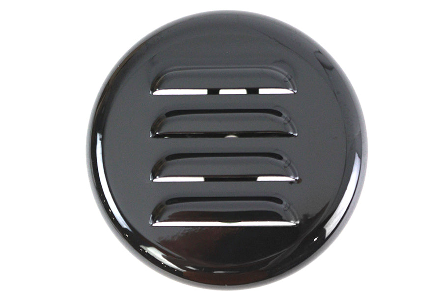Black Louvered Horn Cover