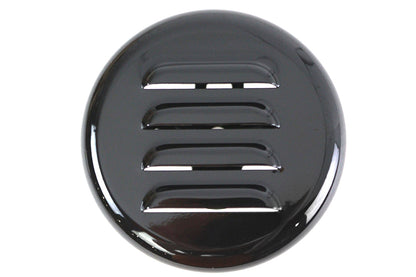 Black Louvered Horn Cover