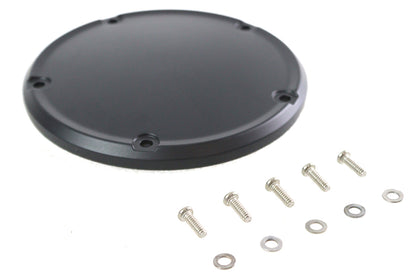 Matte Black 5 Hole Domed Derby Cover