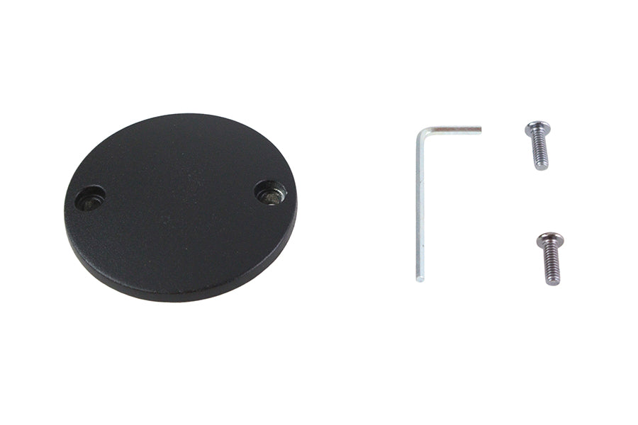 M8 Ignition System Cover Domed Wrinkle Black