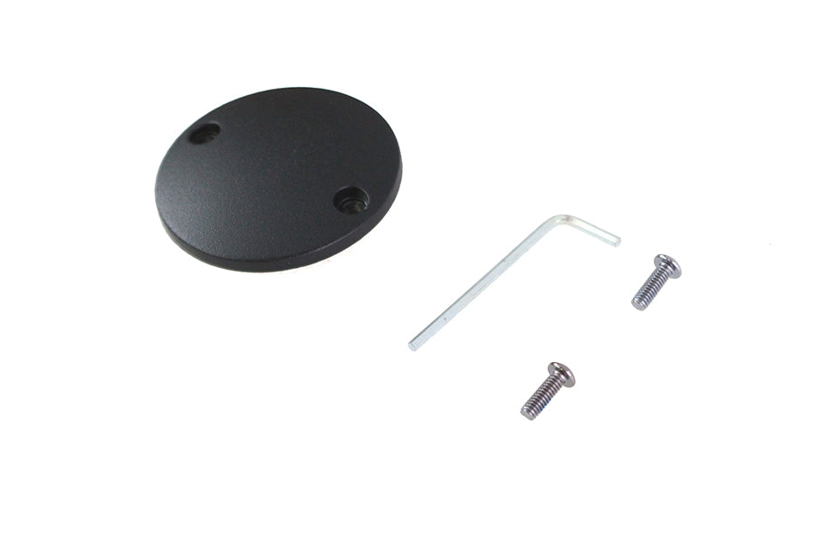 M8 Ignition System Cover Domed Wrinkle Black