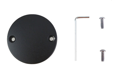 M8 Ignition System Cover Domed Wrinkle Black