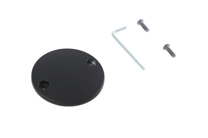 M8 Ignition System Cover Domed Wrinkle Black