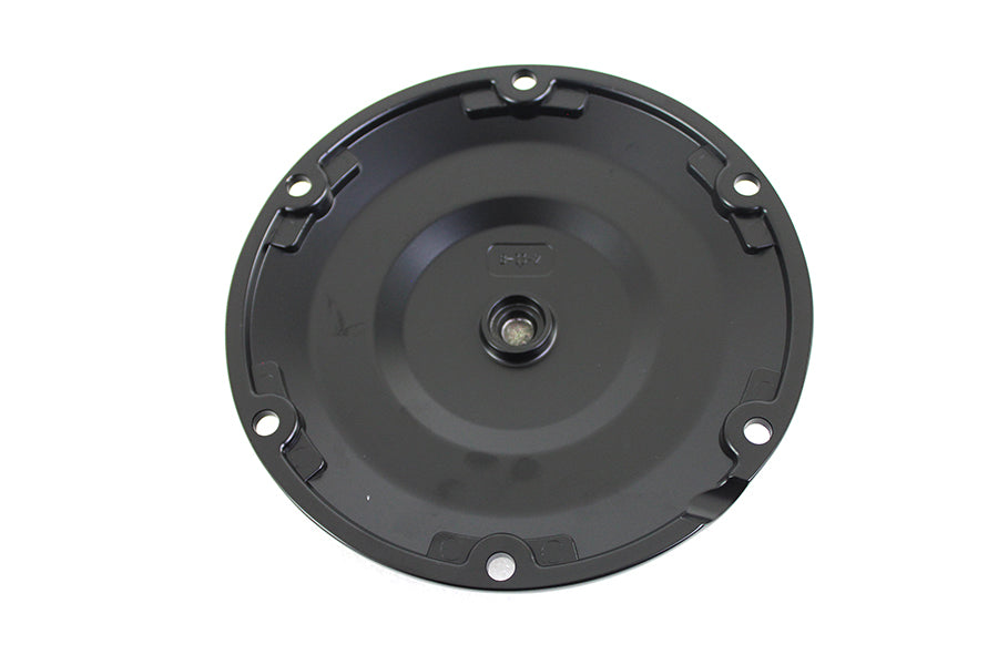 Black 6 Hole Skull Derby Cover