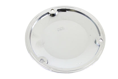 Chrome 3 Hole Skull Derby Cover
