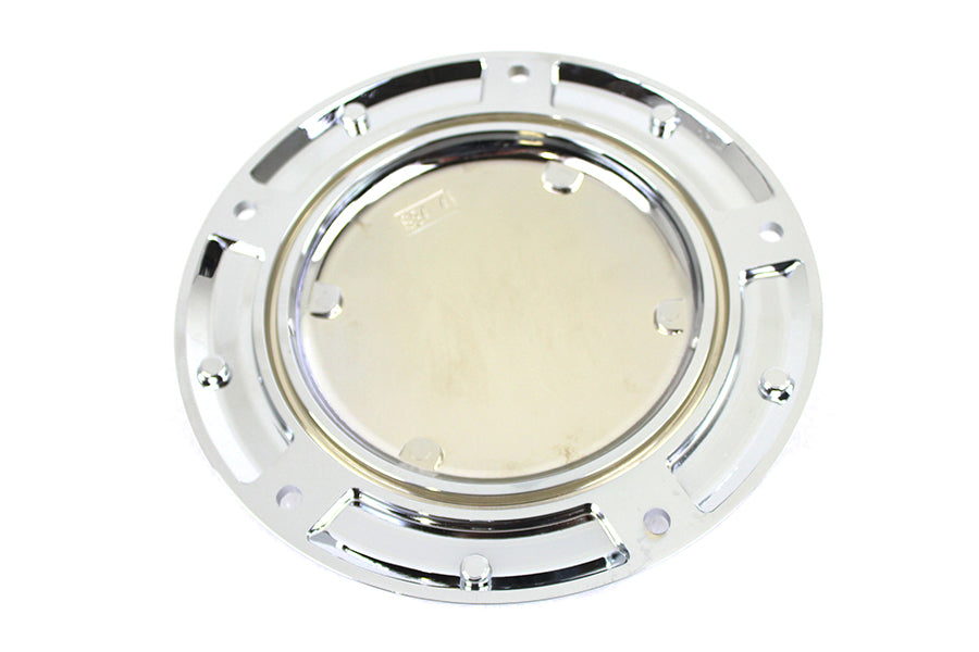 Chrome 5 Hole Skull Derby Cover