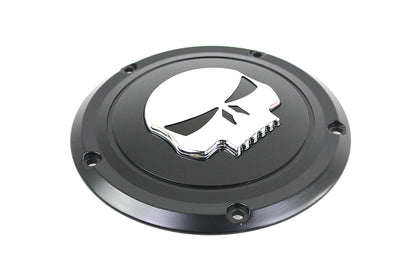 Black 5 Hole Skull Derby Cover