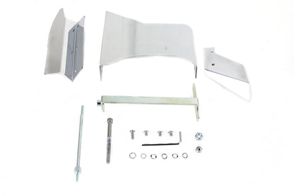 Starter Cover Chrome 3-Piece