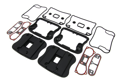 Top Rocker Box Cover and D-Ring Kit Black