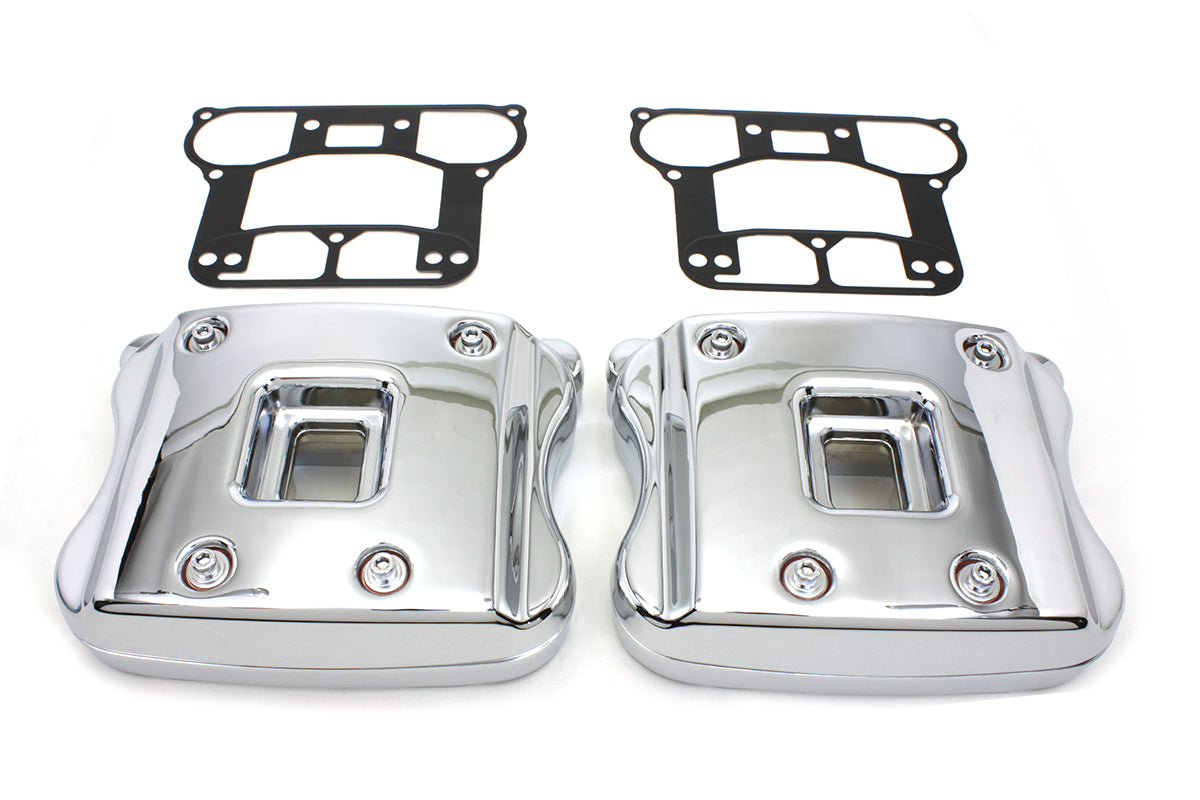 Rocker Box Cover Kit Chrome